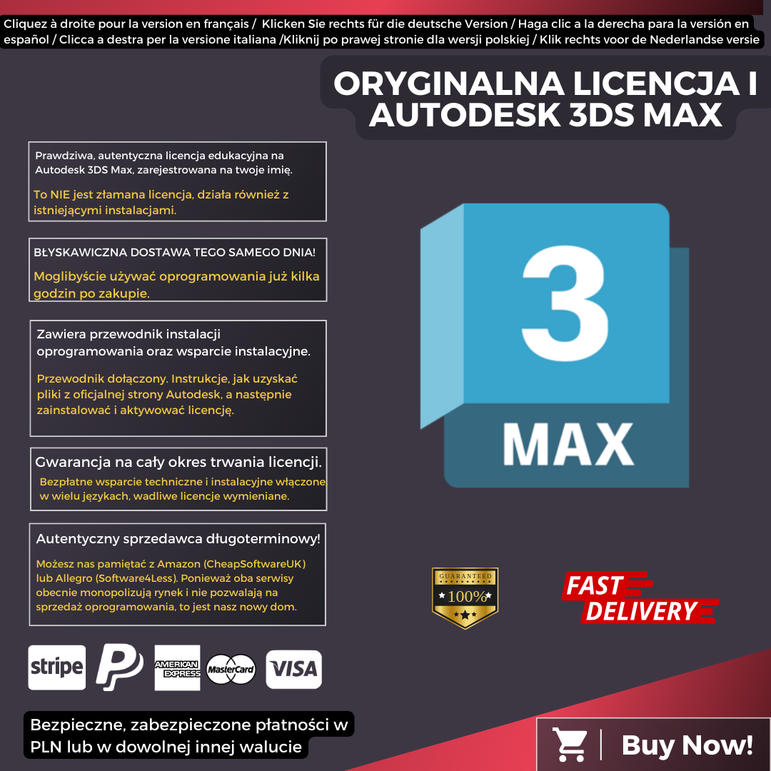 Autodesk 3DS Max Information Polish
