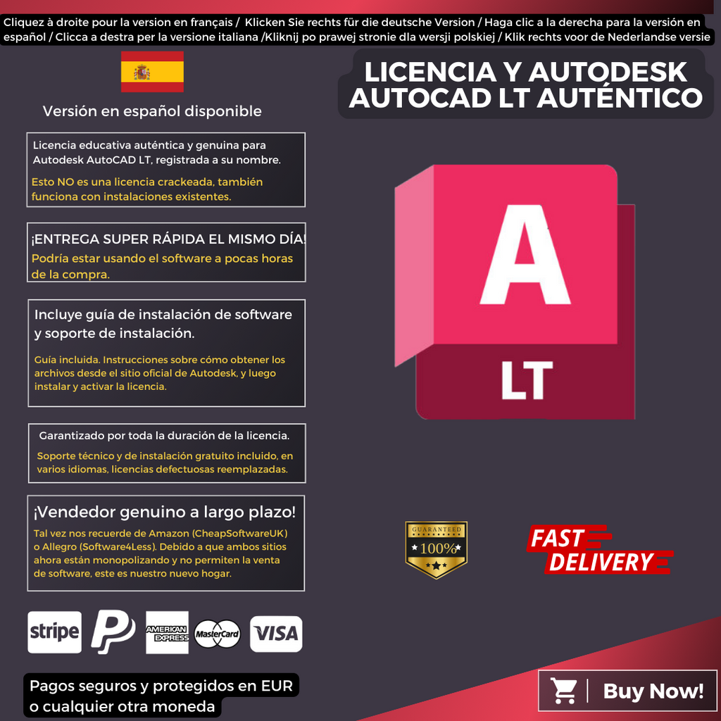 Autodesk AutoCAD LT Information Spanish