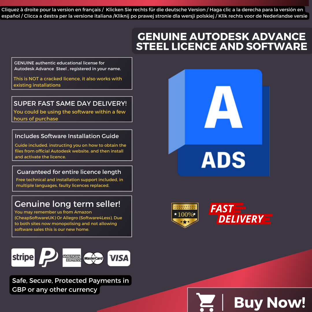 Autodesk Advance Steel Information English