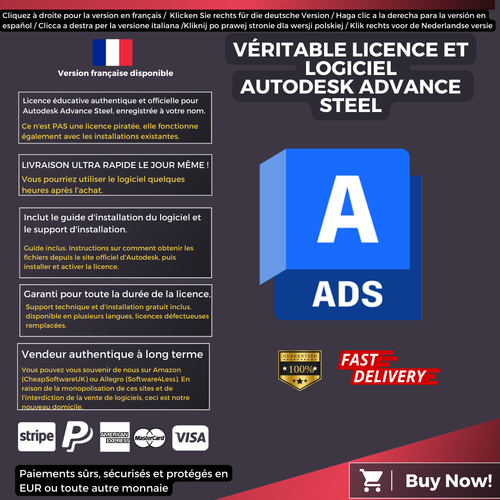 Autodesk Advance Steel Information French