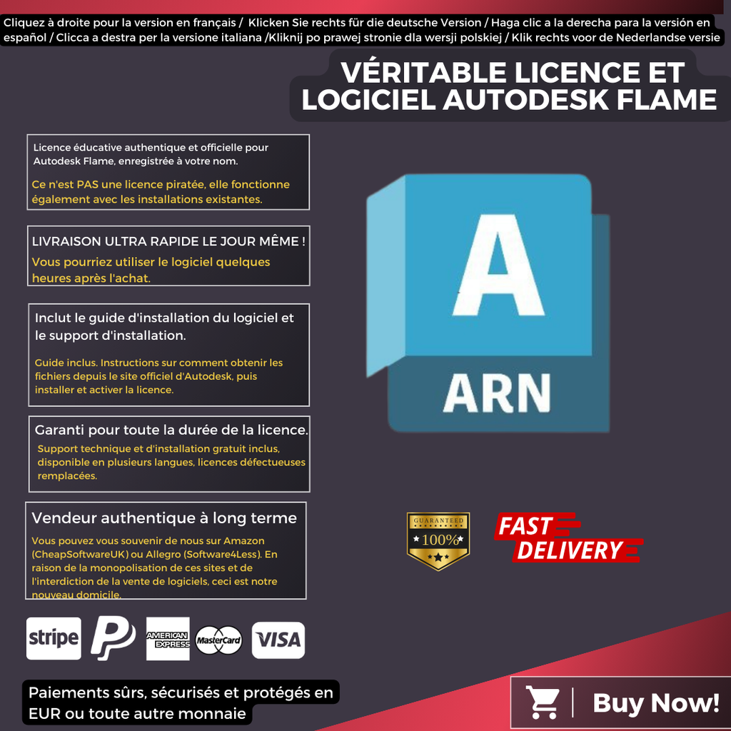 Autodesk Arnold Information French