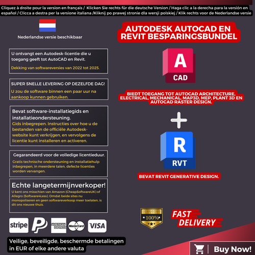 Autodesk AutoCAD and Revit Information Dutch
