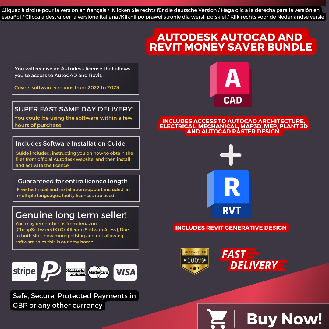 Autodesk AutoCAD and Revit Information English