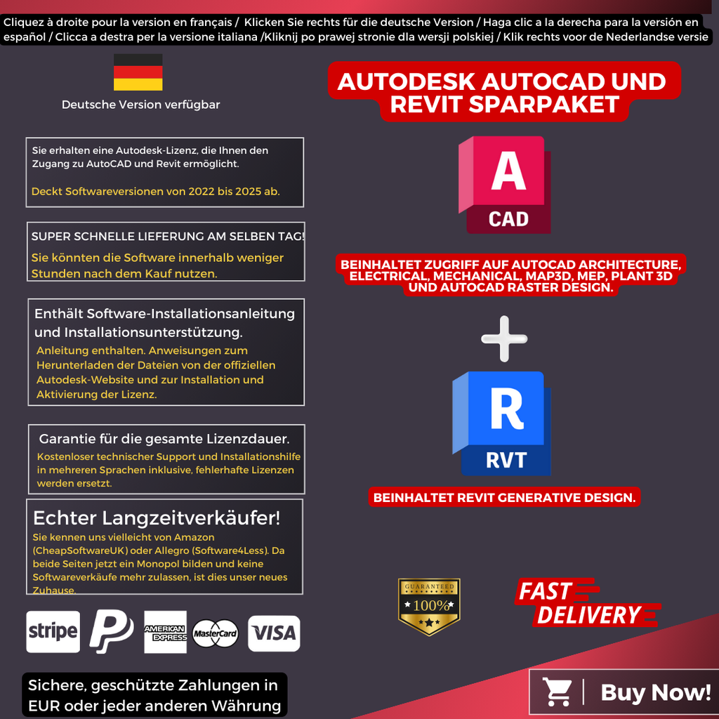 Autodesk AutoCAD and Revit Information German