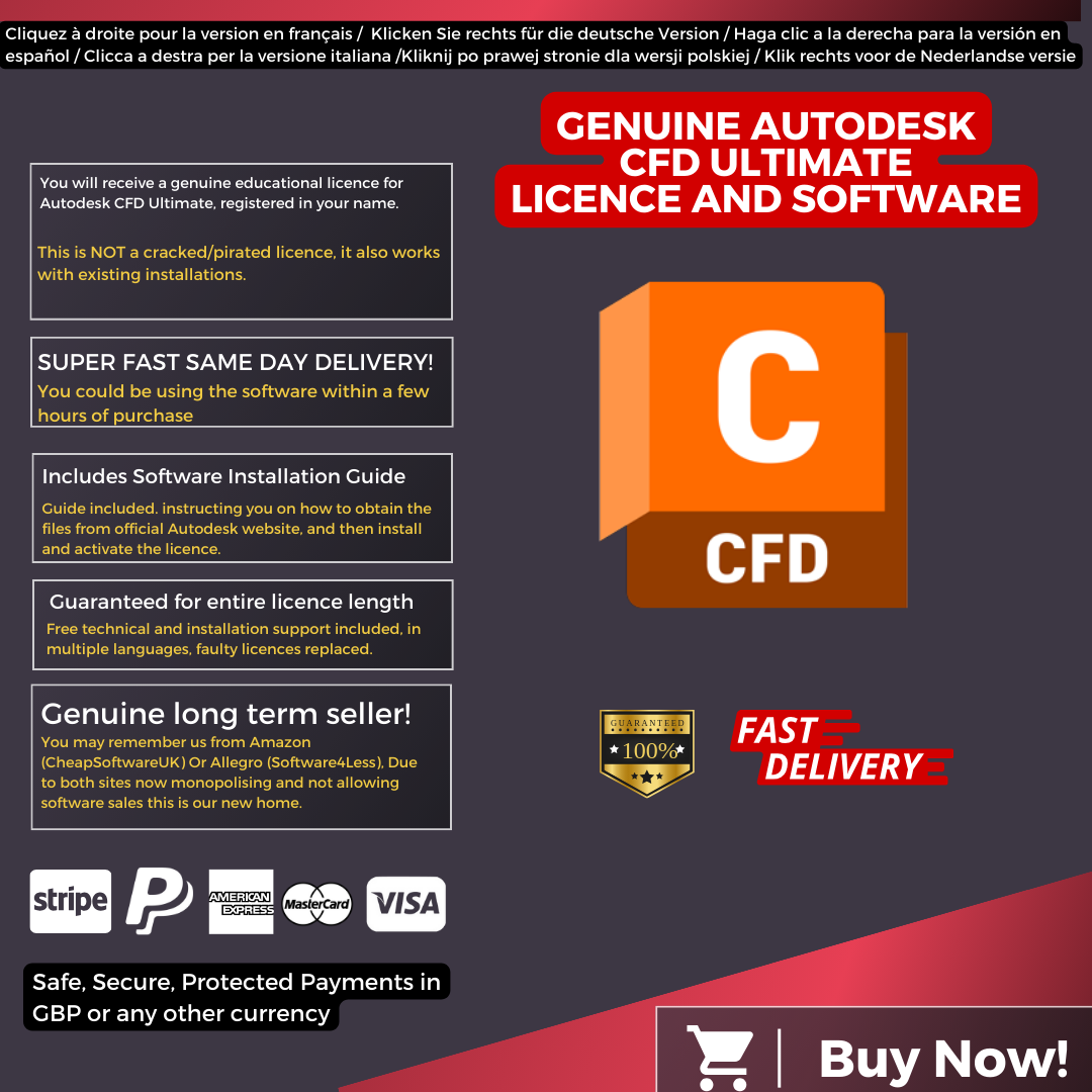 Autodesk CFD Ultimate Information English