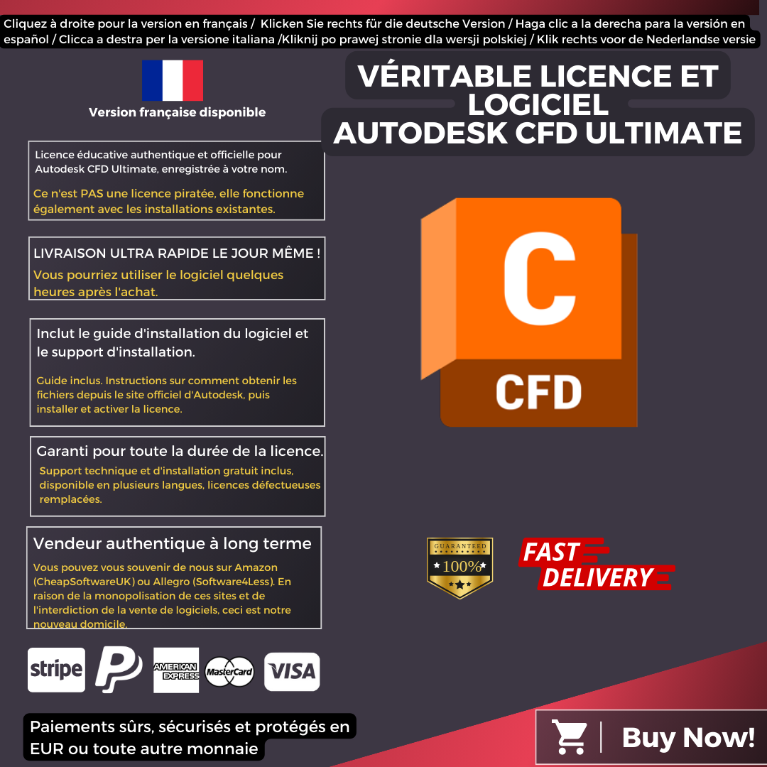 Autodesk CFD Ultimate Information French