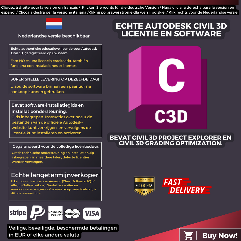 Autodesk Civil 3D Information Dutch