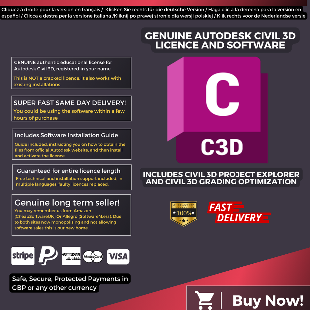 Autodesk Civil 3D Information English