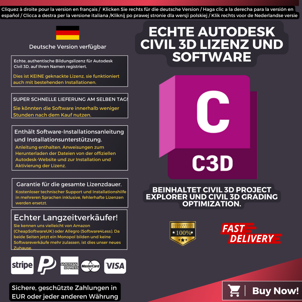 Autodesk Civil 3D Information German