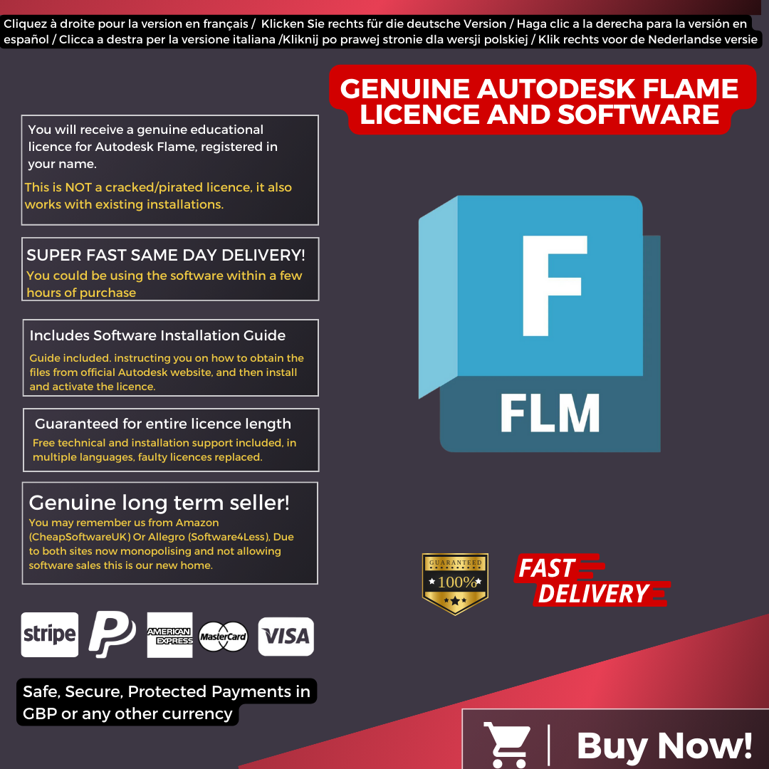 Autodesk Flame Information English