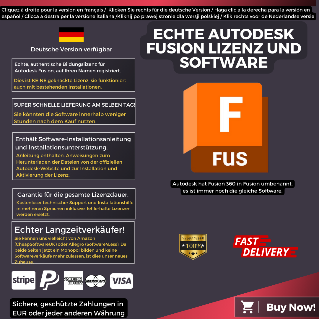 Autodesk Fusion Information German