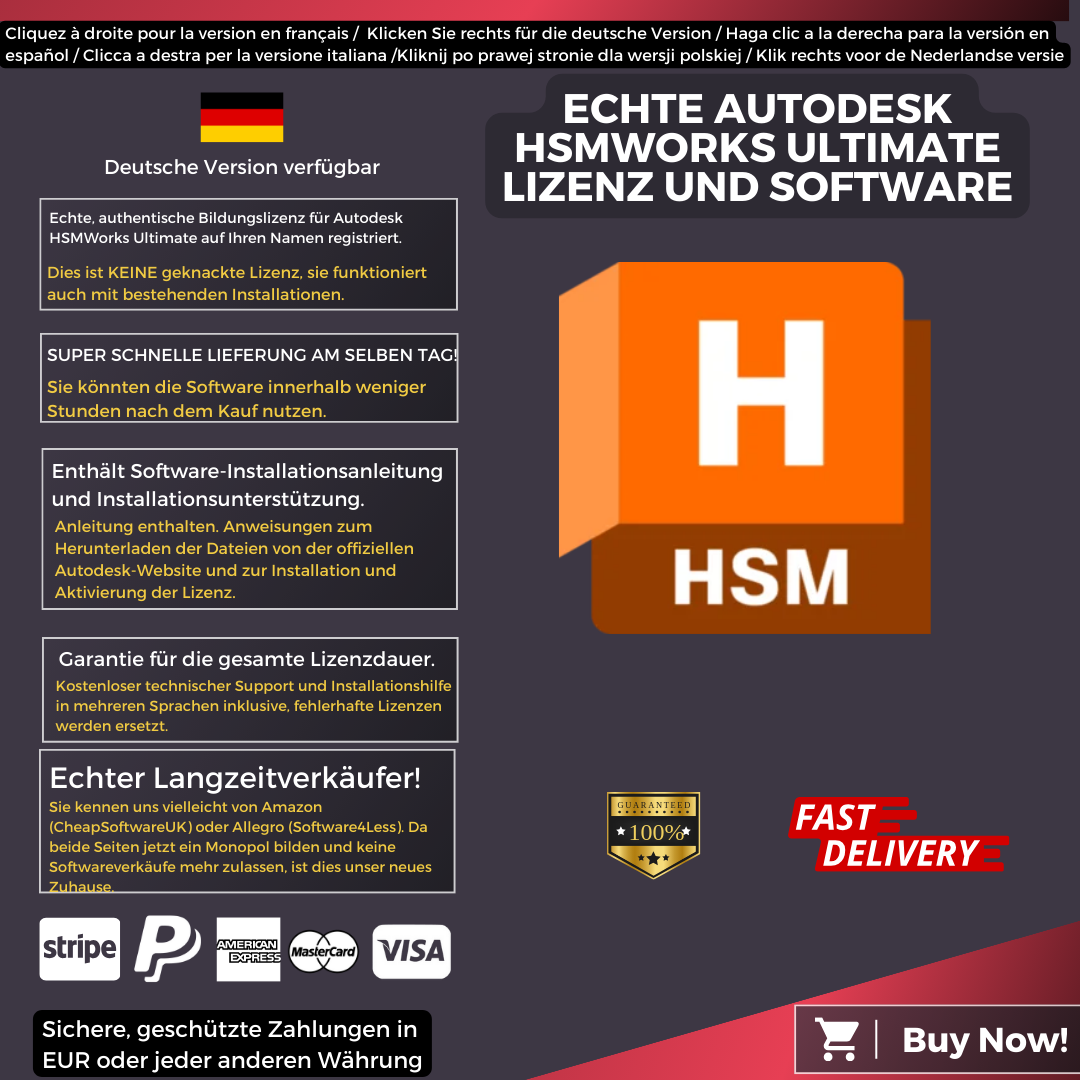 Autodesk HSMWorks Ultimate Information German
