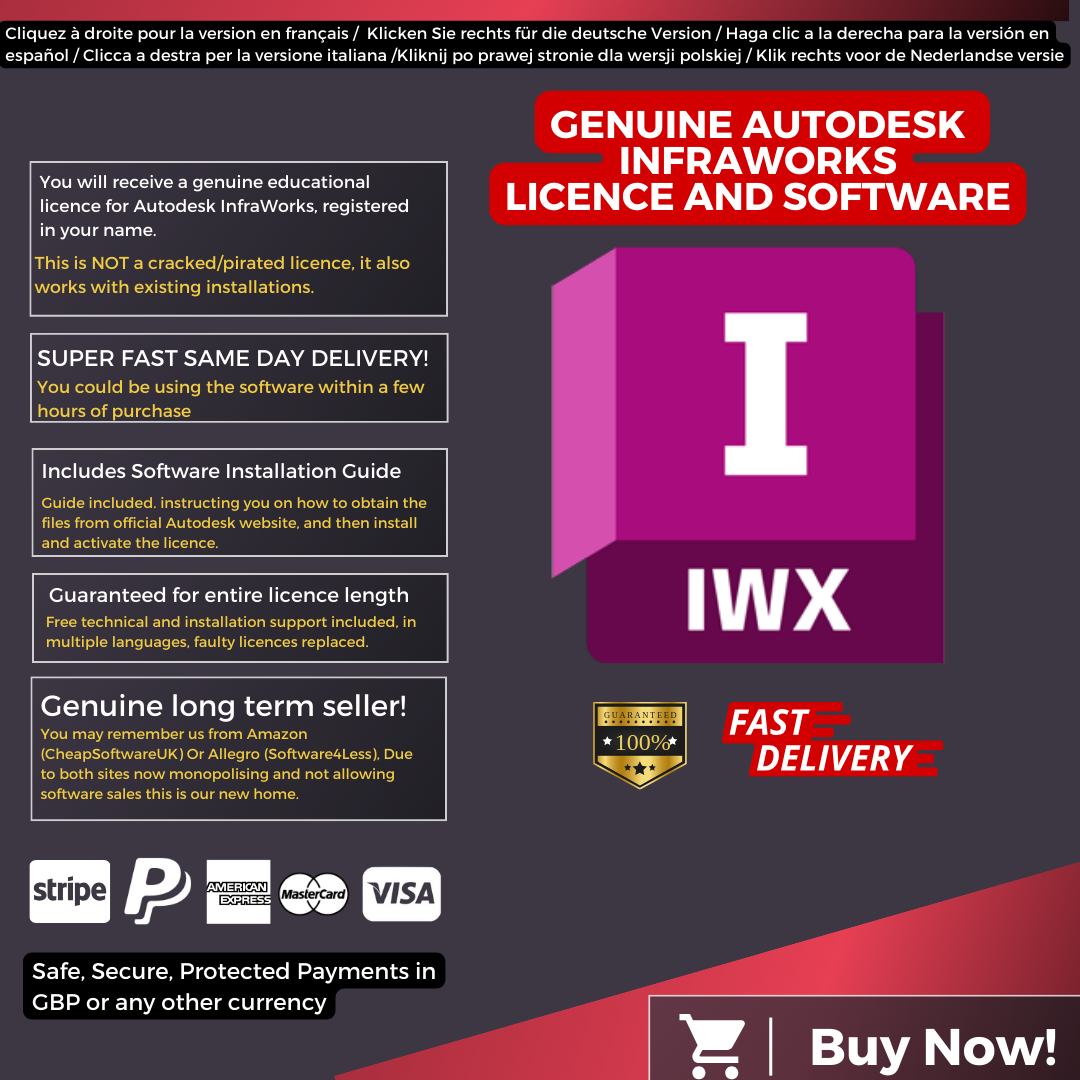 Autodesk InfraWorks Information English