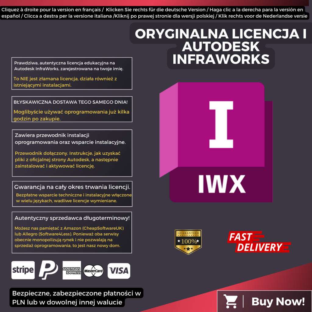 Autodesk InfraWorks Information Polish