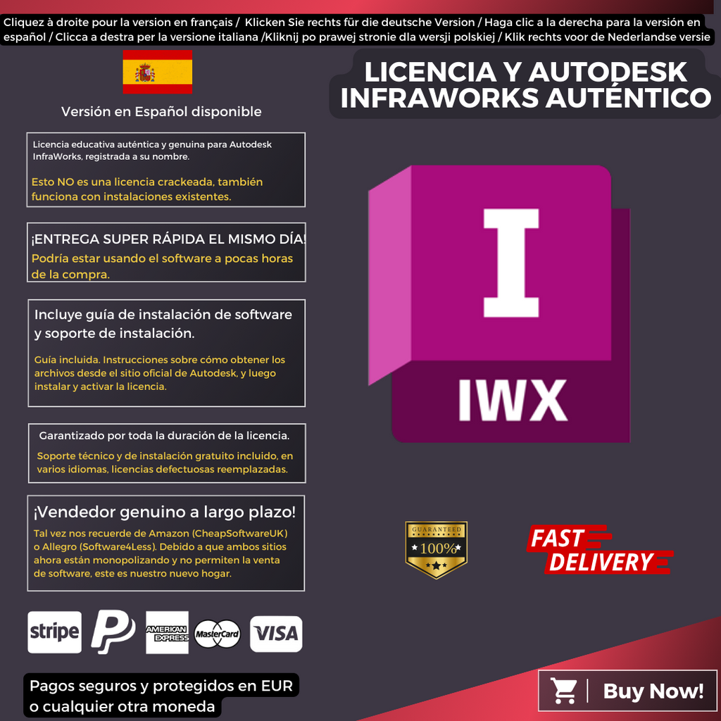 Autodesk InfraWorks Information Spanish