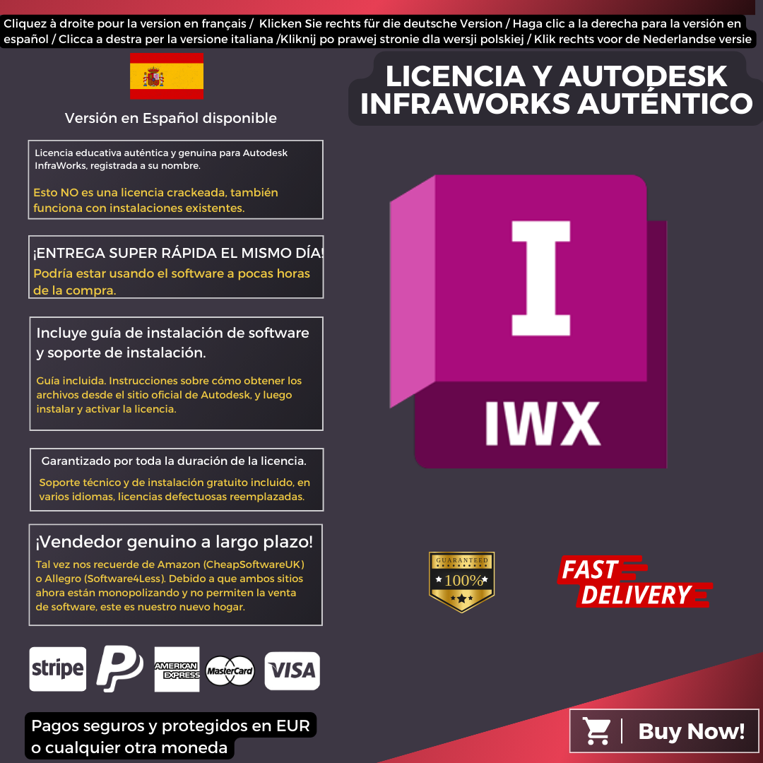 Autodesk InfraWorks Information Spanish
