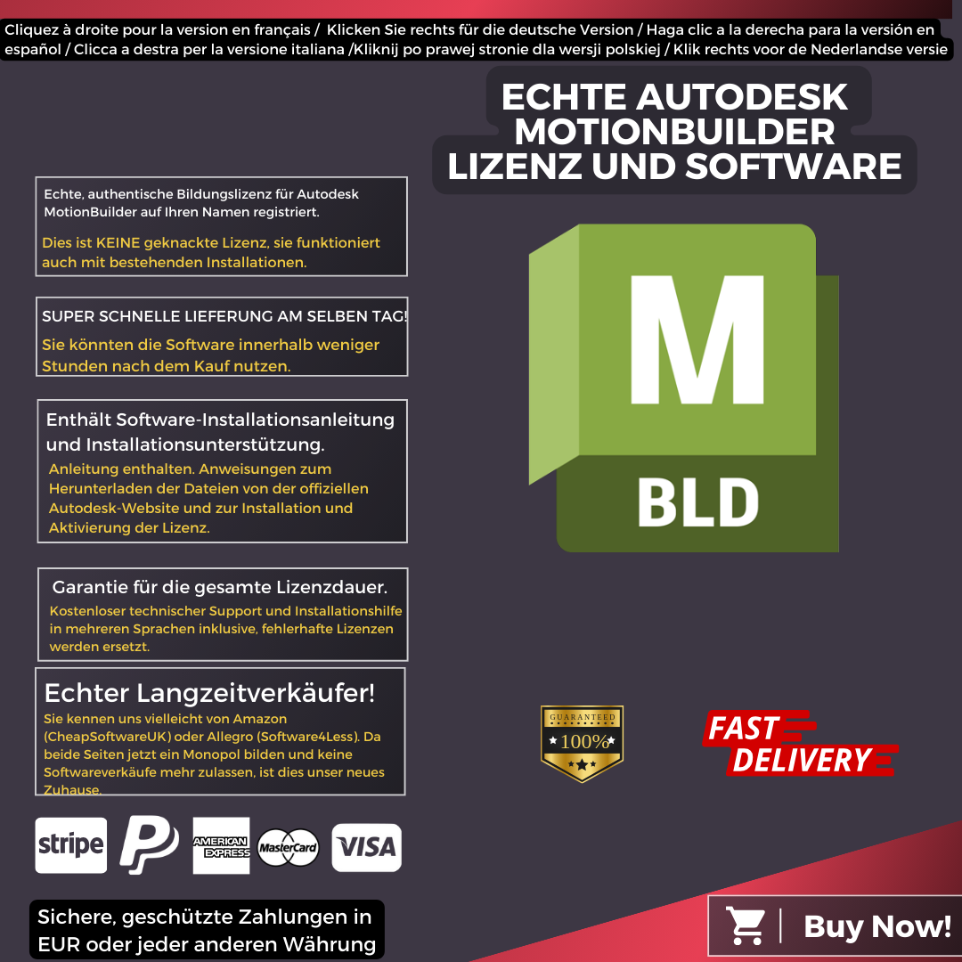 Autodesk MotionBuilder Information German
