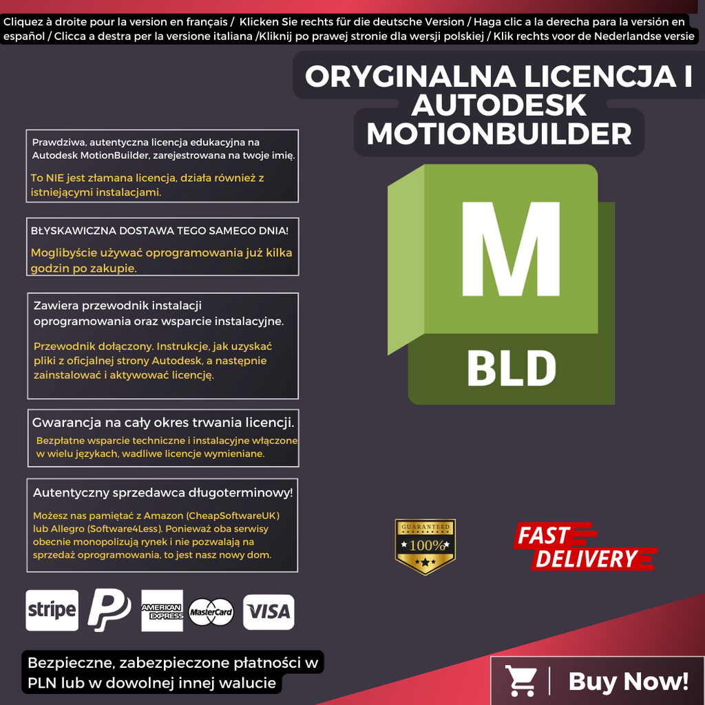 Autodesk MotionBuilder Information Polish