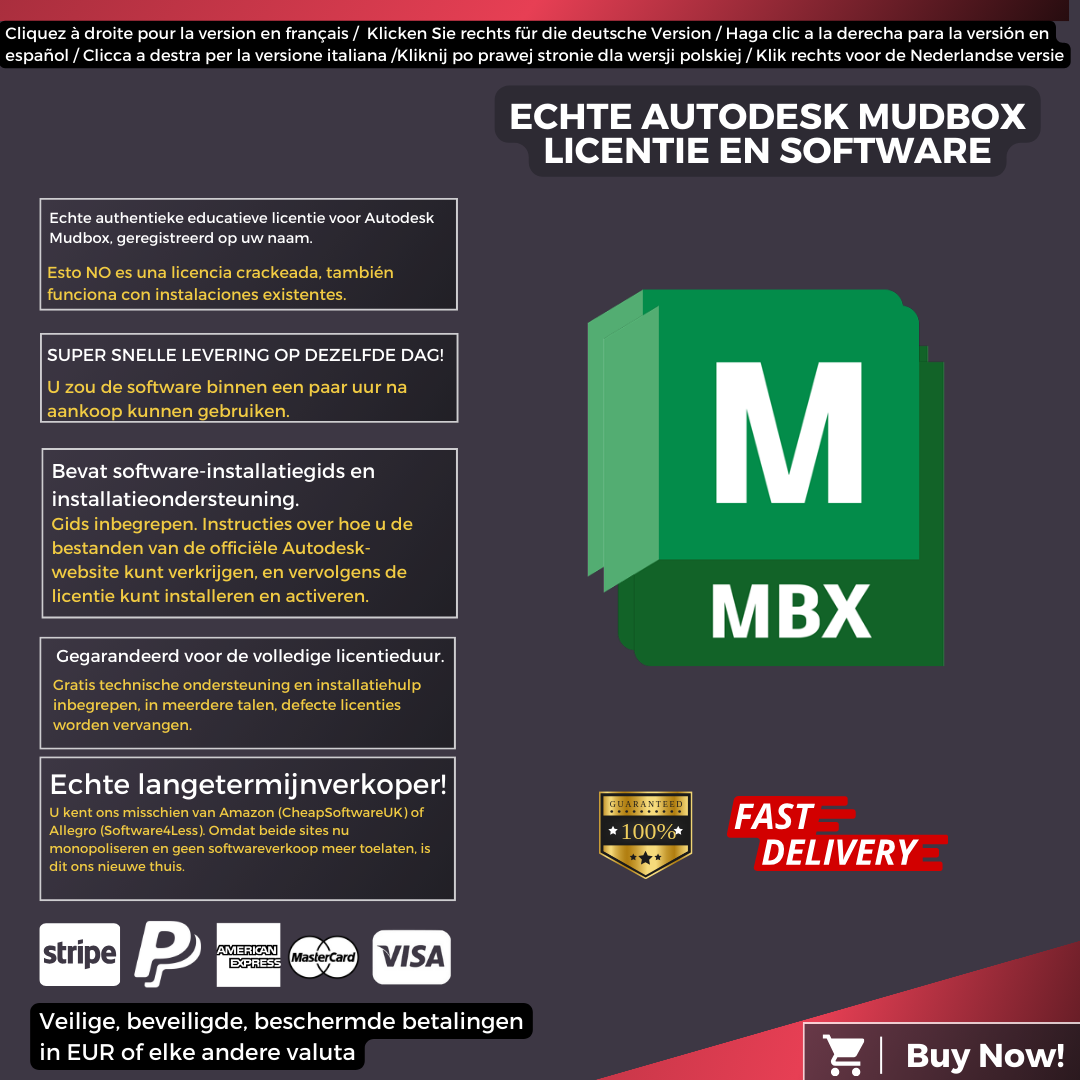 Autodesk Mudbox Information Dutch
