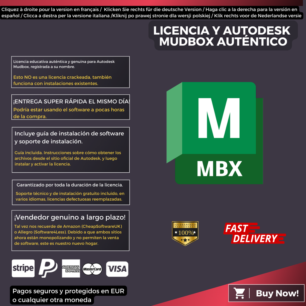 Autodesk Mudbox Information Spanish