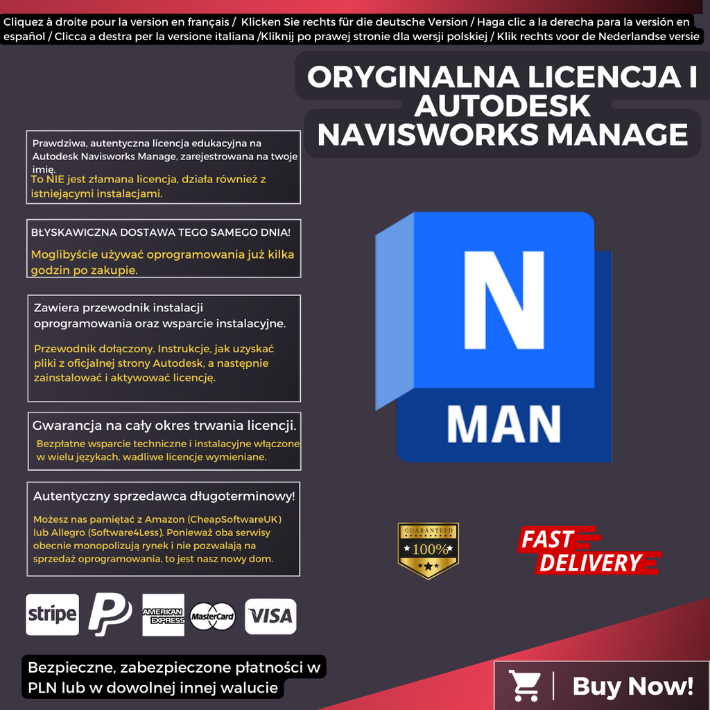 Autodesk Navisworks Manage Information Polish