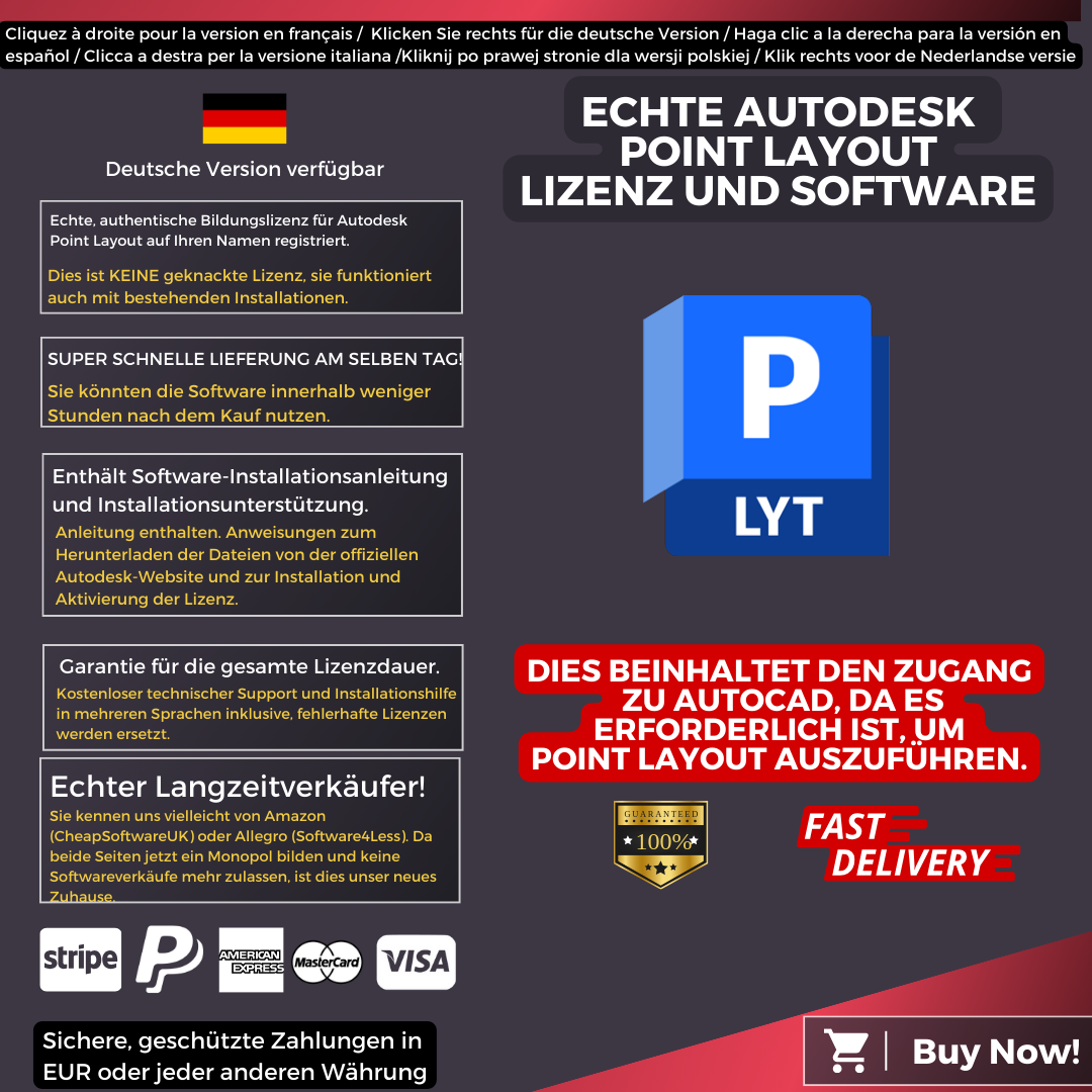 Autodesk Point Layout With AutoCAD Information German