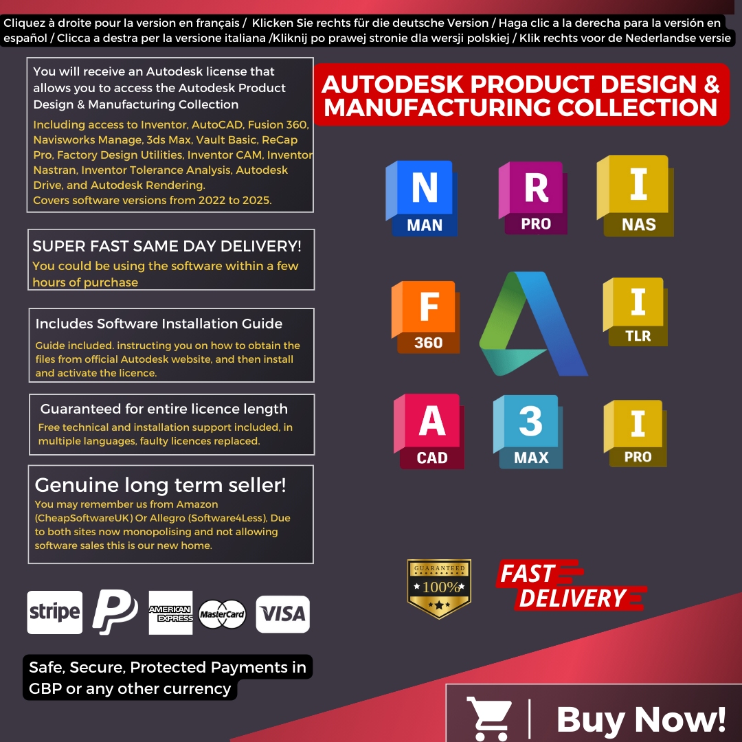 Autodesk Product Design and Manufacturing Collection Information English
