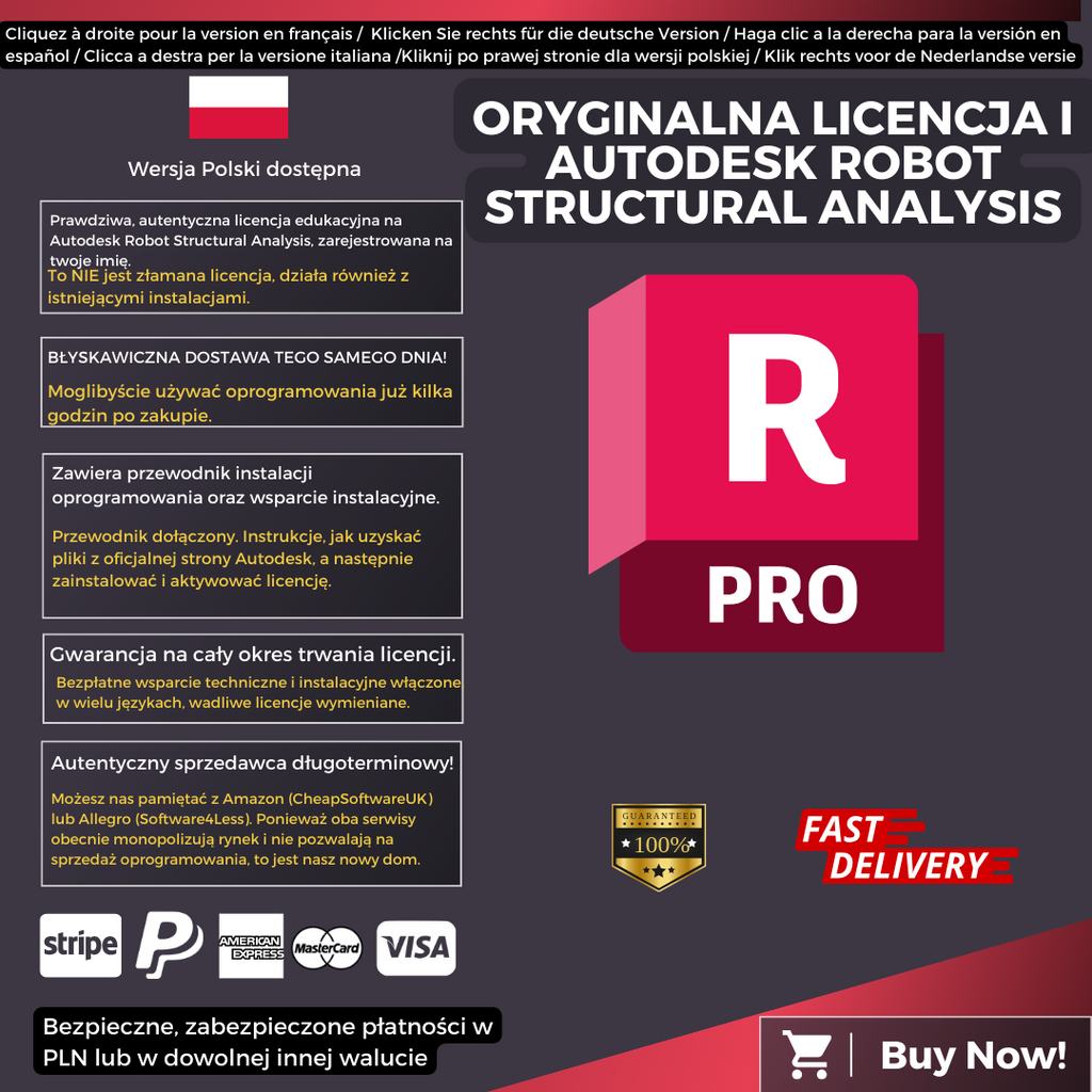 Autodesk Robot Structural Analysis Information Polish