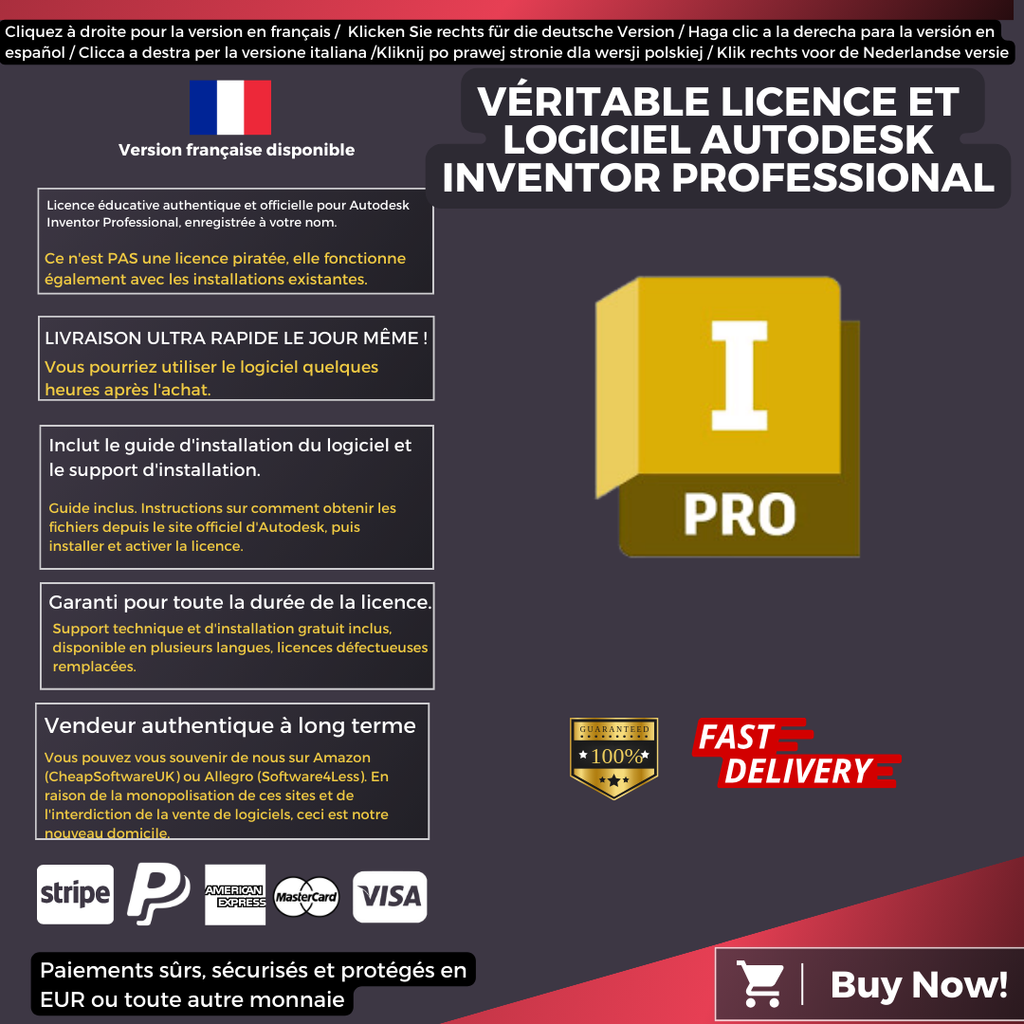 Autodesk Inventor Information French