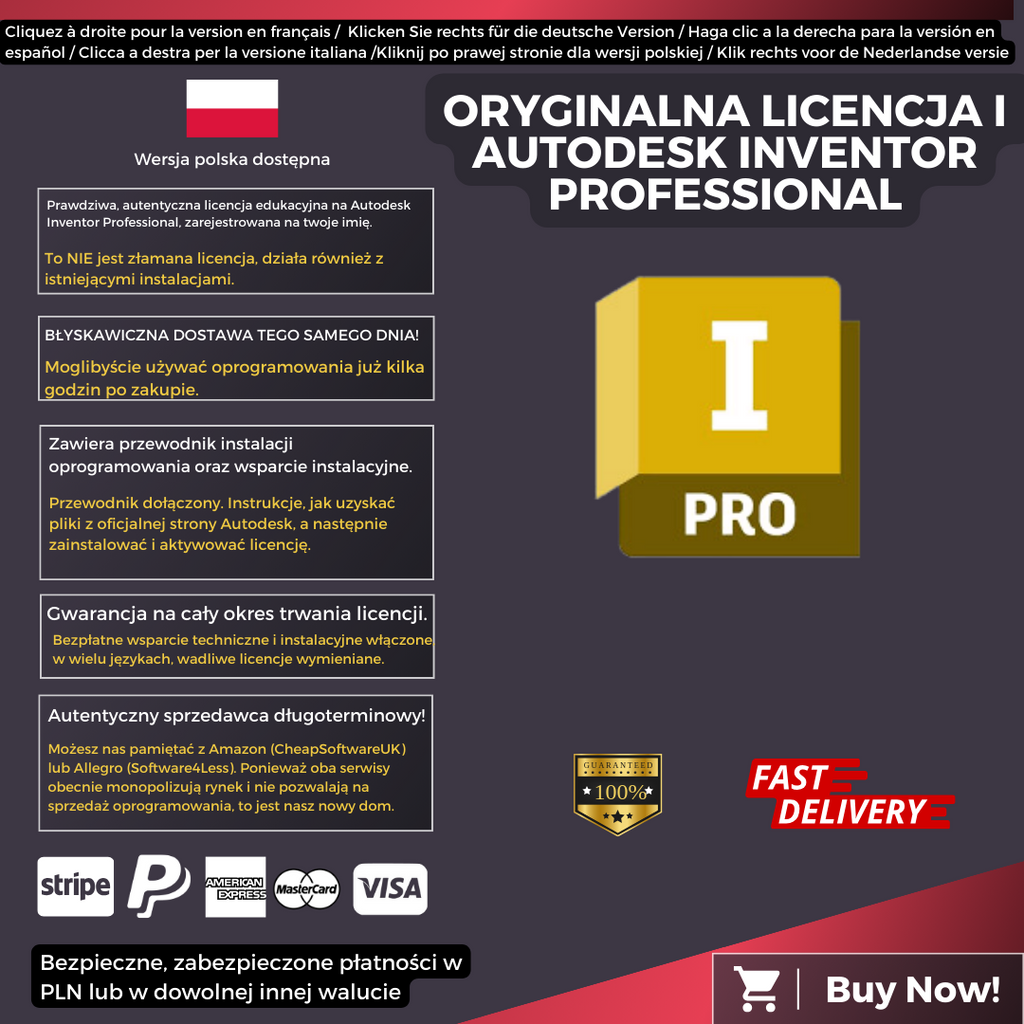 Autodesk Inventor Information Polish